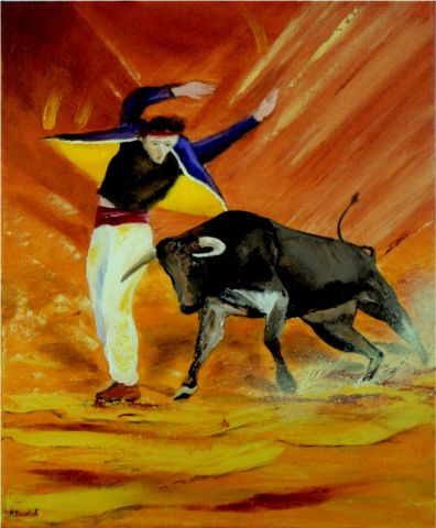 L'écarteur - Peinture - PASCAL BAUDOT L'écarteur - Peinture - PASCAL BAUDOT