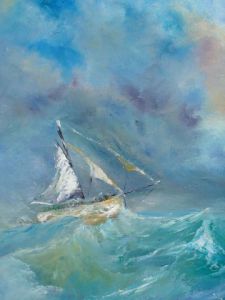 Voir cette oeuvre de Beatrice Van Ez-Le Perru: Contre vents et marées