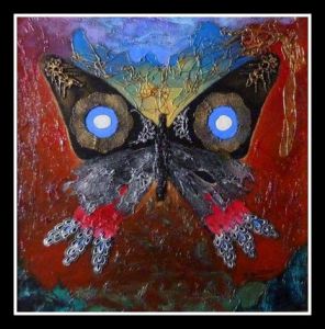 Oeuvre de Monique Bossicart: URANIA (papillon)