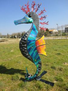 Sculpture de Liosculpture: Grand hippocampe