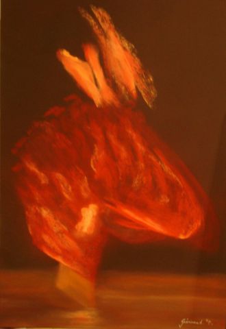 L'artiste Etienne Guerinaud  - Danseuse