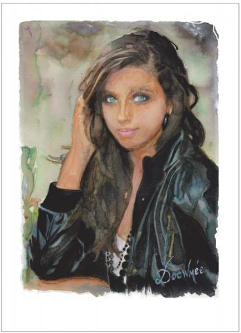 La Belle Marocaine - Peinture - Doowmee La Belle Marocaine - Peinture - Doowmee