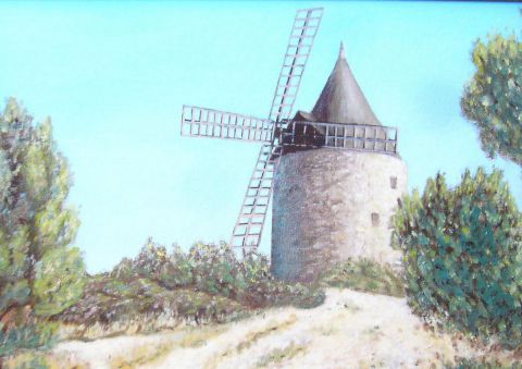 L'artiste saintraphael - moulin de daudet en provence