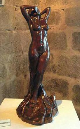 La Comédienne - Sculpture - jean louis gautherin