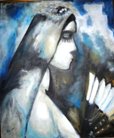 chagall 6 madonne - Peinture - Marech