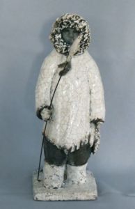 Sculpture de SANDRINE MESNIL: RETOUR DE PECHE
