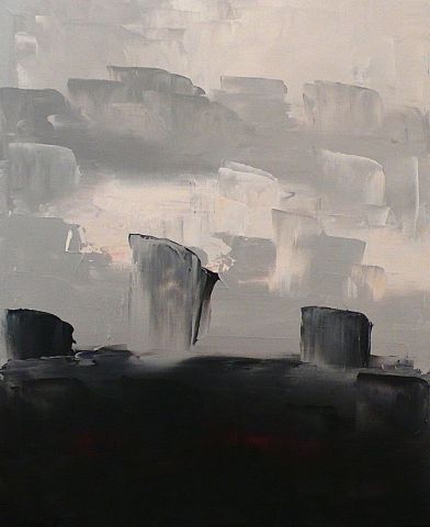 ROCHE GRISE - Peinture - LEPRIN ROCHE GRISE - Peinture - LEPRIN