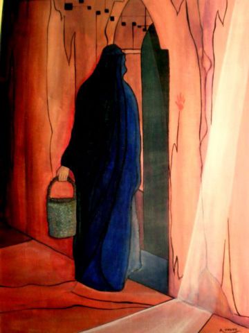 LE PASSAGE - Peinture - ALAIN FAURE LE PASSAGE - Peinture - ALAIN FAURE