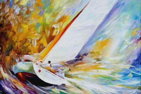 Marine - Peinture - Marie  BECQUET Marine - Peinture - Marie  BECQUET