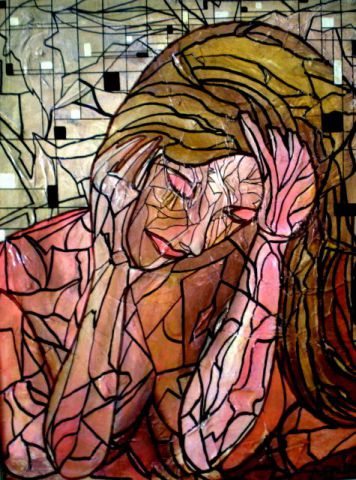 LA SONGEUSE - Peinture - ALAIN FAURE LA SONGEUSE - Peinture - ALAIN FAURE