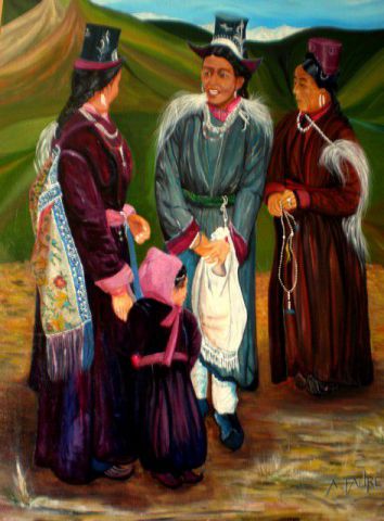 PERAKS - Peinture - ALAIN FAURE PERAKS - Peinture - ALAIN FAURE