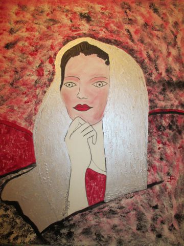 Peinture : BENAZIR BHUTTO - GHIS Peinture : BENAZIR BHUTTO - GHIS