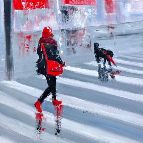 L'artiste Chantal  Urquiza - APRES LA PLUIE L'artiste Chantal  Urquiza - APRES LA PLUIE