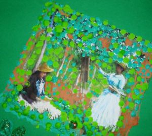 Voir le détail de cette oeuvre: Blanche Hoschedé Monet a Giverny