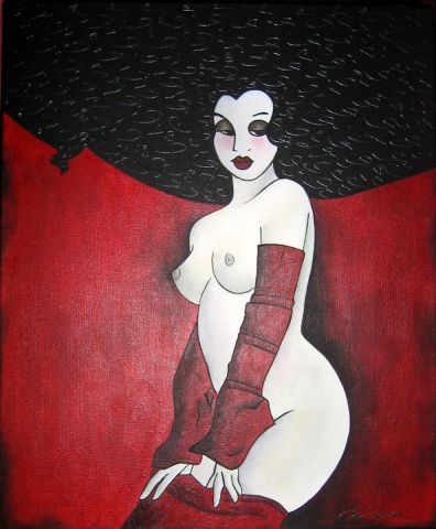 L'Endimanchée - Peinture - Ah Tatieva L'Endimanchée - Peinture - Ah Tatieva