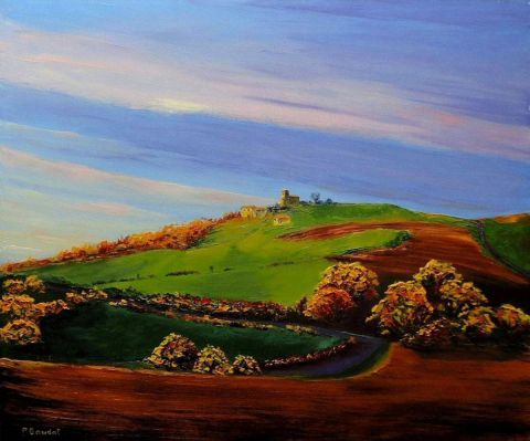 L'artiste PASCAL BAUDOT -  un matin d'automne L'artiste PASCAL BAUDOT -  un matin d'automne