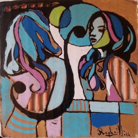 L'artiste Raphaelle Giordano - Jeu de miroir L'artiste Raphaelle Giordano - Jeu de miroir