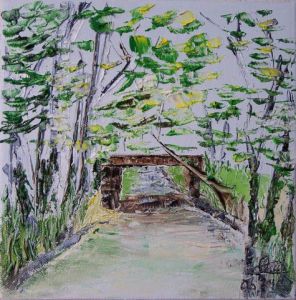 Peinture de ClaudeArt: Le vieux pont