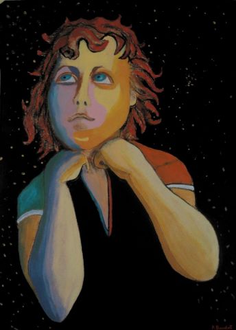L'artiste PASCAL BAUDOT - La tête dans les étoiles