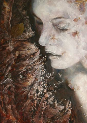 Le Silence Vivant - Peinture - Mary Waltz
