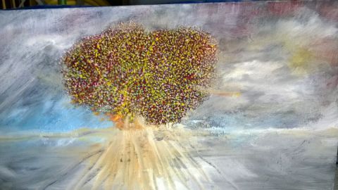 L'artiste BRIGITTE BASPEYRAS - arbre à secrets