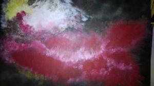 Peinture de BRIGITTE BASPEYRAS: nuage 3