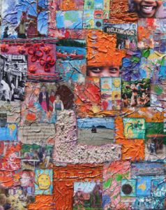 Peinture de carole zilberstein: liens tissés autour du monde