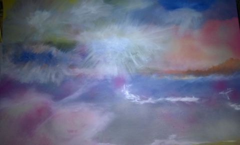 L'artiste BRIGITTE BASPEYRAS - nuages 2