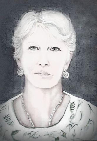 Portrait d'une Amie - Dessin - Momaur