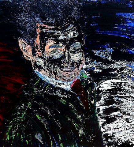 Nicolas SARKOZY - Peinture - AG