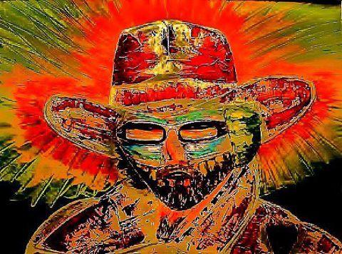 AUTO-PORTRAIT - Peinture - AG