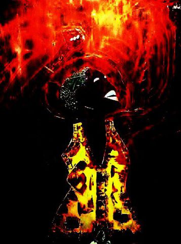 ORANGE - Peinture - AG