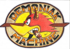 Dessin de voil demonts: démoniak machine