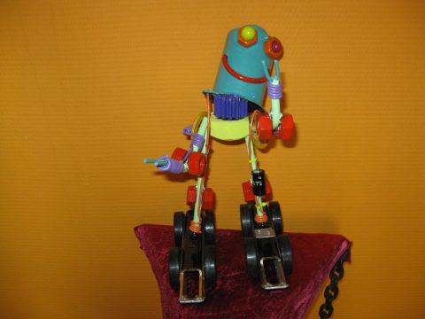 L'artiste bellagamba  gilles - sculpture  robot  n°69