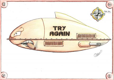 try again - Dessin - voil demonts