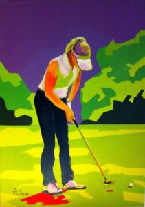 Voir cette oeuvre de adam brigitte: La golfeuse
