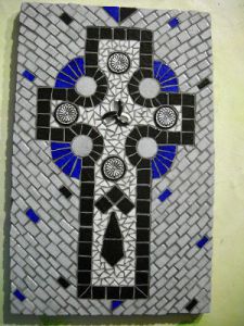 Mosaique de CHRISMOSAIC: Bretagne croix celte