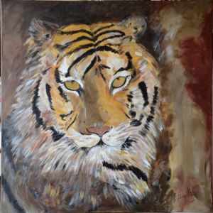 Voir cette oeuvre de CHRISTINE DAVILES: tigre