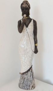Sculpture de SANDRINE MESNIL: Aretha