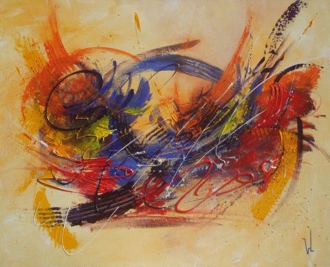 EXPLOSION 5 - Peinture - VERONIKA L