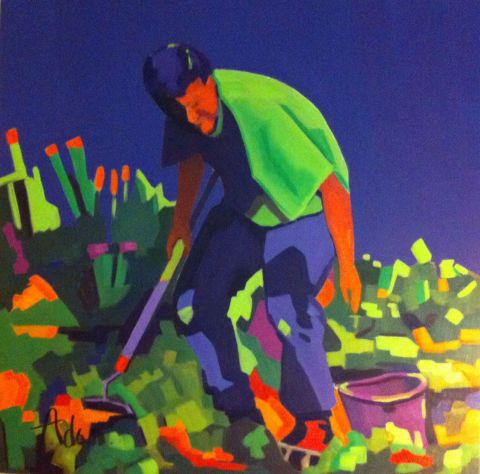 L'artiste adam brigitte - Le jardinier