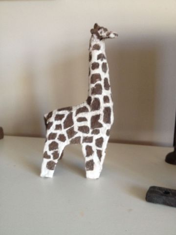 girafe mimi - Sculpture - monique josie