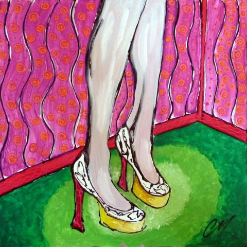 belles jambes - Peinture - SARDINE belles jambes - Peinture - SARDINE