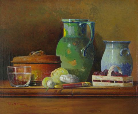L'artiste marpielo - Fait-tout, vases, verre, champignons