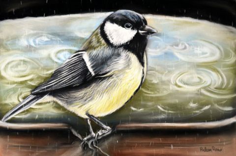 Pluie d'Automne  - Dessin - Helene Roux Pluie d'Automne  - Dessin - Helene Roux