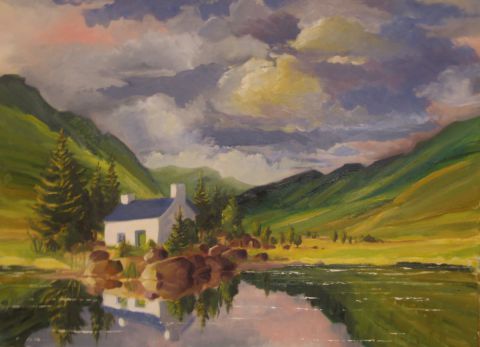 Le Refuge - Peinture - Manu Fromont Le Refuge - Peinture - Manu Fromont