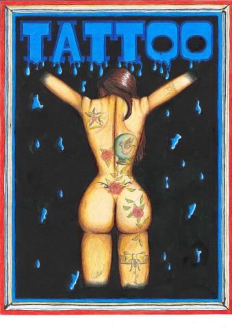 L'artiste voil demonts - tattoo