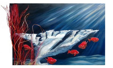 Sous l'Elan - Peinture - Chantal Gobbi Sous l'Elan - Peinture - Chantal Gobbi