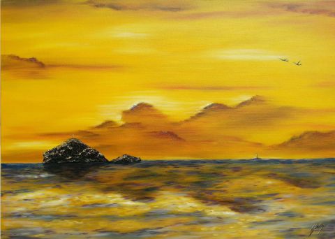 Pero Flamboyant - Peinture - Chantal Gobbi Pero Flamboyant - Peinture - Chantal Gobbi