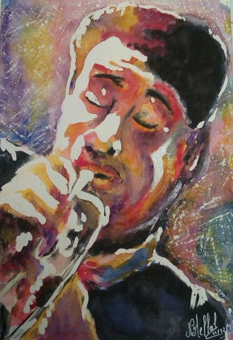 jazz men - Peinture - NATHALIE MELLAL